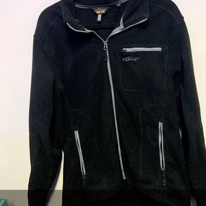 Orvis black zip up